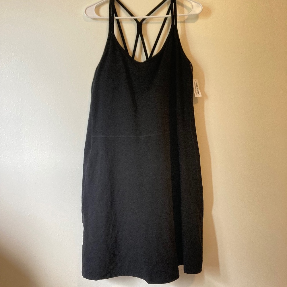 Old Navy Exercise Dress XXL Tall Black